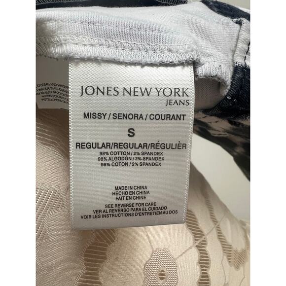 Jones New York Jeans Long Sleeve Denim Button Up Jacket Small - Picture 7 of 11